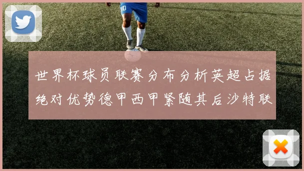 世界杯球员联赛分布分析英超占据绝对优势德甲西甲紧随其后沙特联排名第六